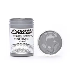 #174 Neutral Gray 5 - Lightfastness: | - Opaque
