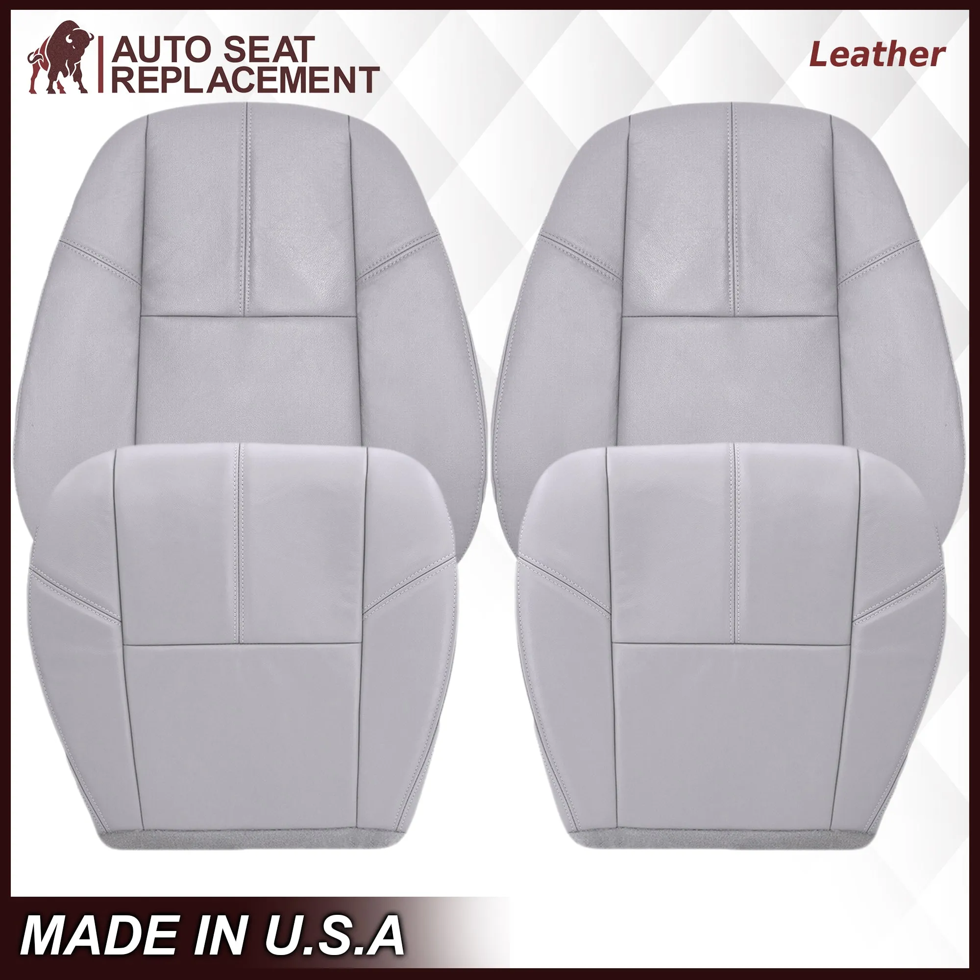 2007-2013 Chevy Avalanche Seat Cover In Gray: Choose From Variation