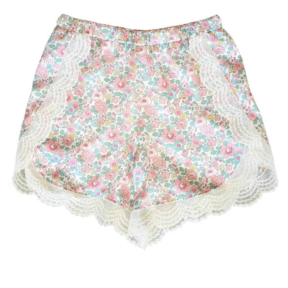 BETSY Liberty Women's Silk Bed Shorts