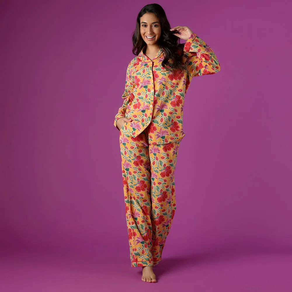 Clarence Yellow PJ Set