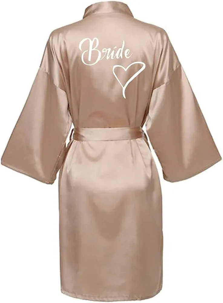 Custom Bride & Bridesmaid Team Robes