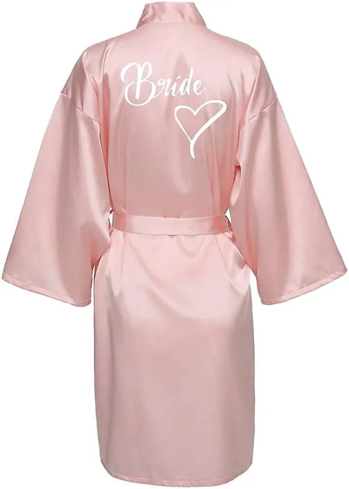 Custom Bride & Bridesmaid Team Robes