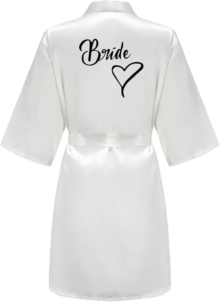 Custom Bride & Bridesmaid Team Robes