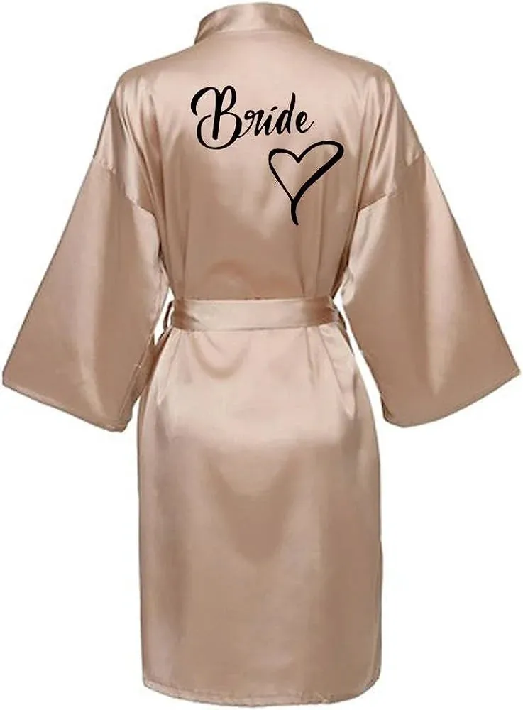 Custom Bride & Bridesmaid Team Robes