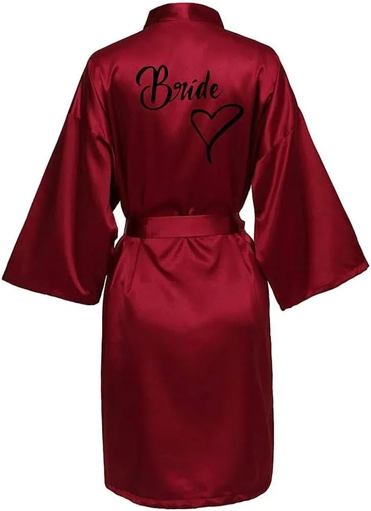 Custom Bride & Bridesmaid Team Robes