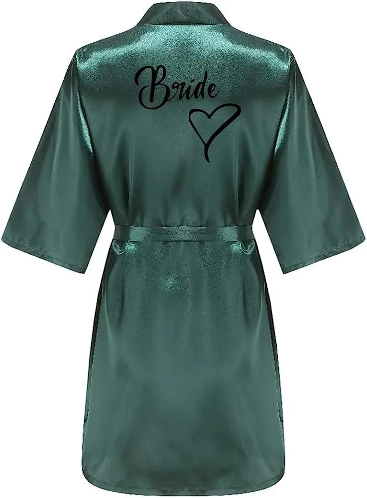 Custom Bride & Bridesmaid Team Robes