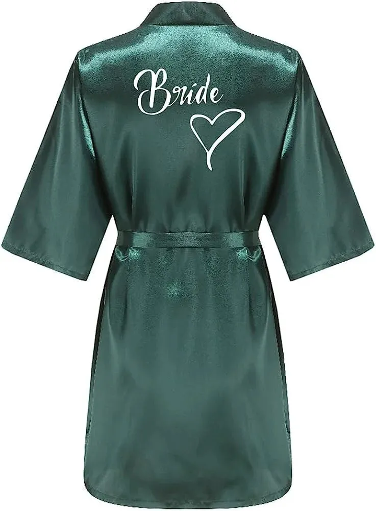 Custom Bride & Bridesmaid Team Robes