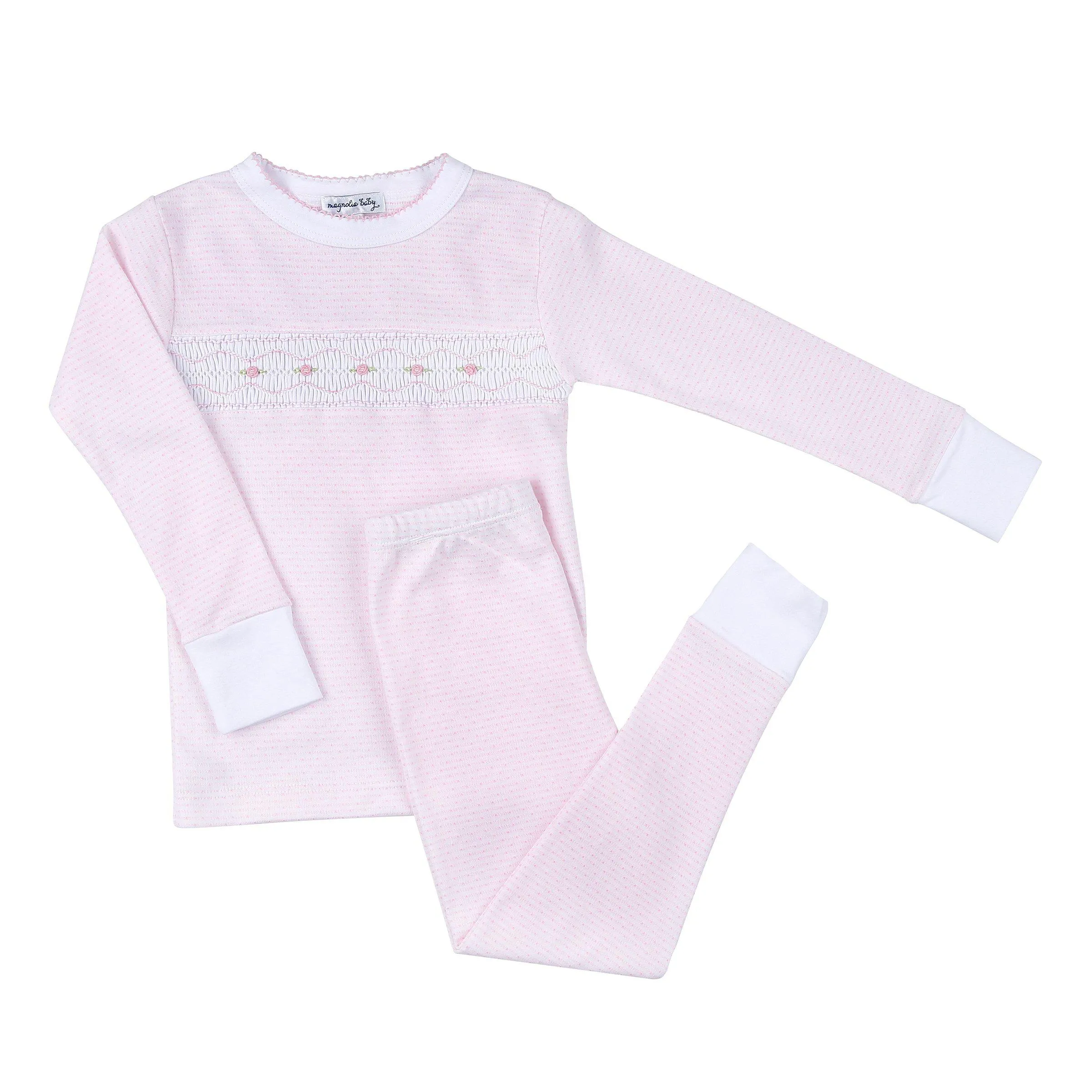 Girls Hazel And Hugo Pink Pyjama