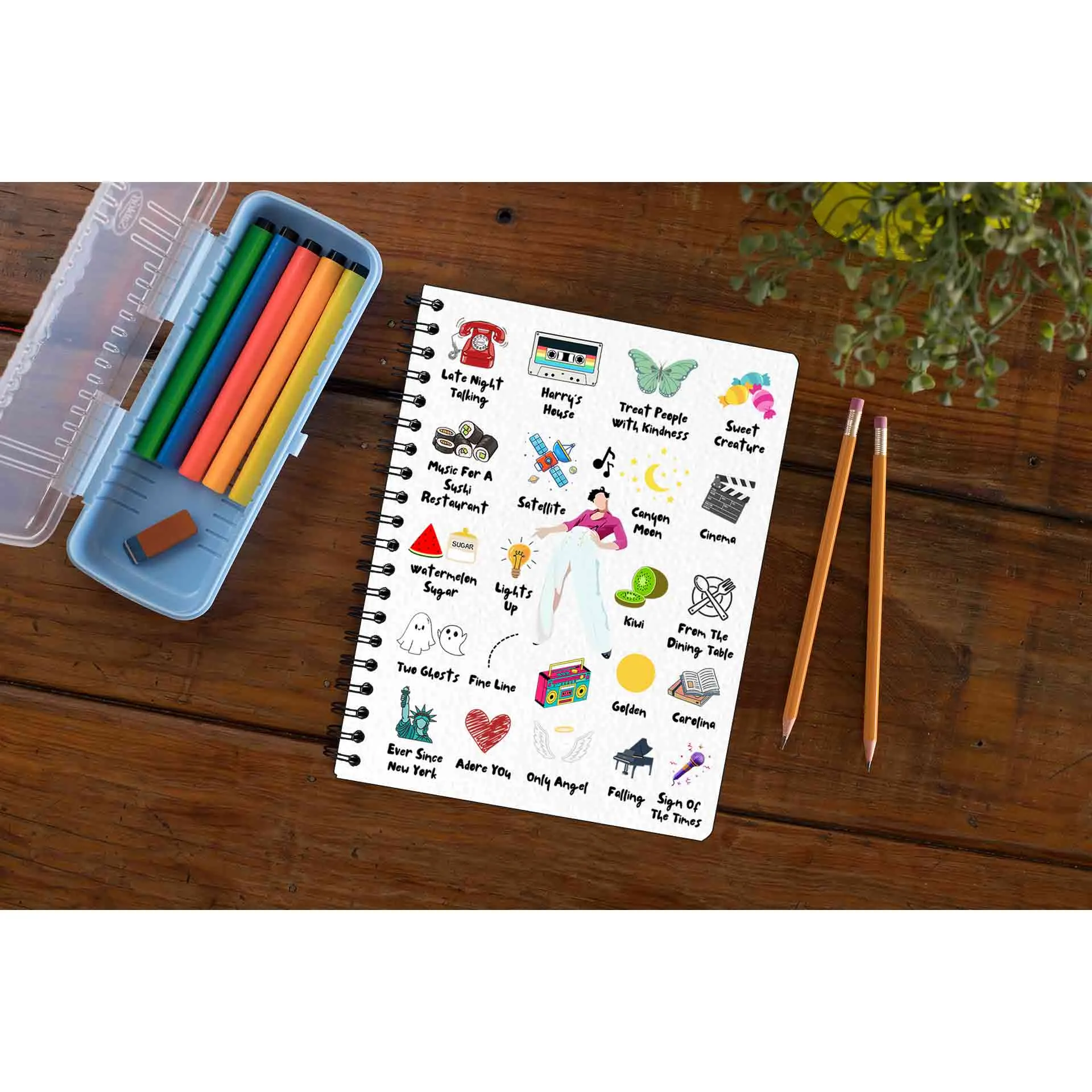 Harry Styles Notebook - Harry's World