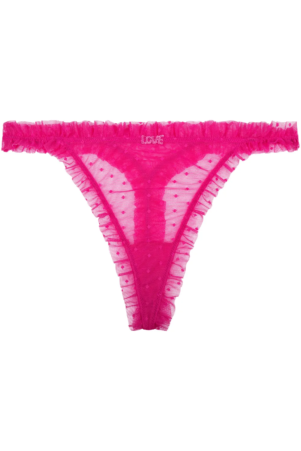 Lana Frill Thong