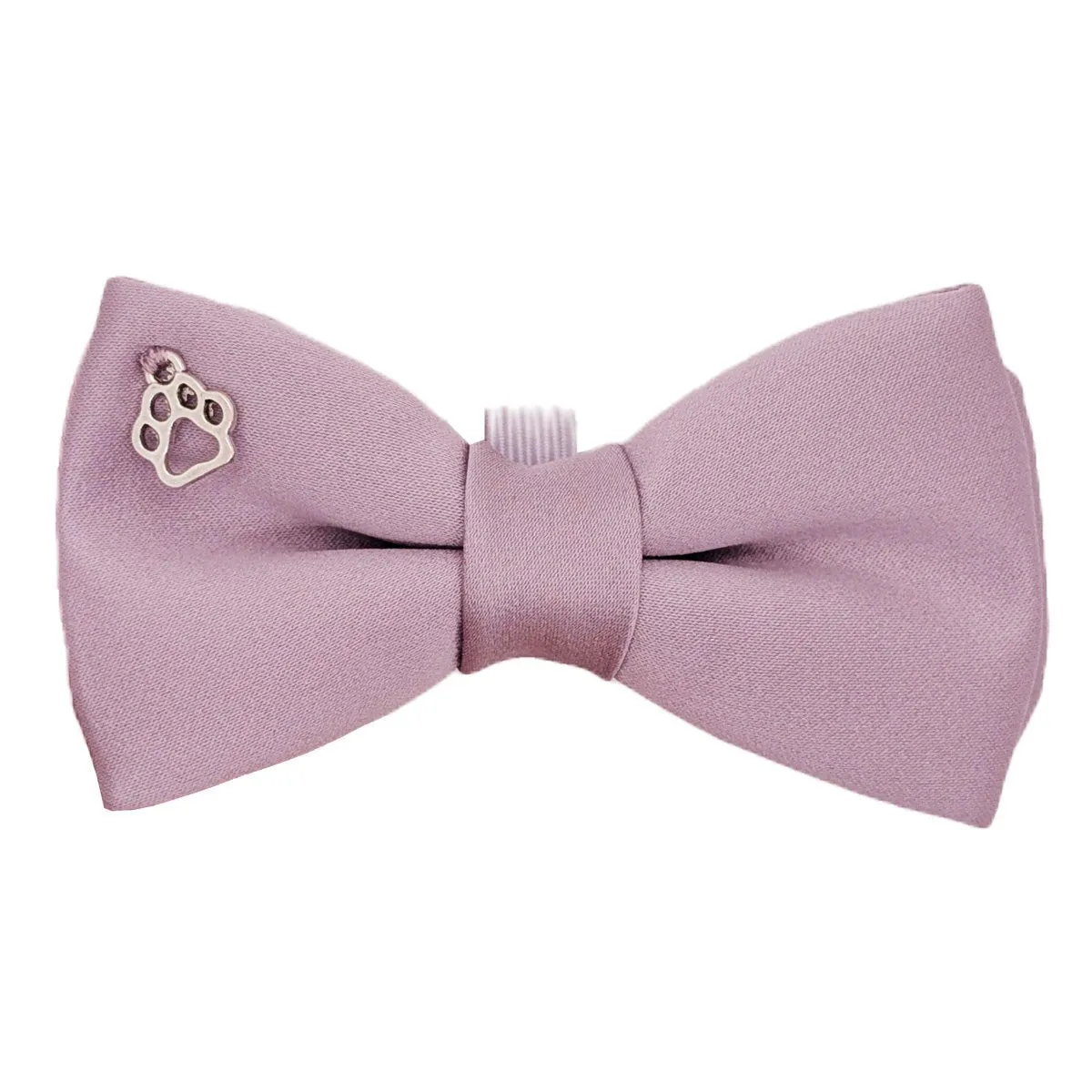 Lavender Frost Dog Bow Tie
