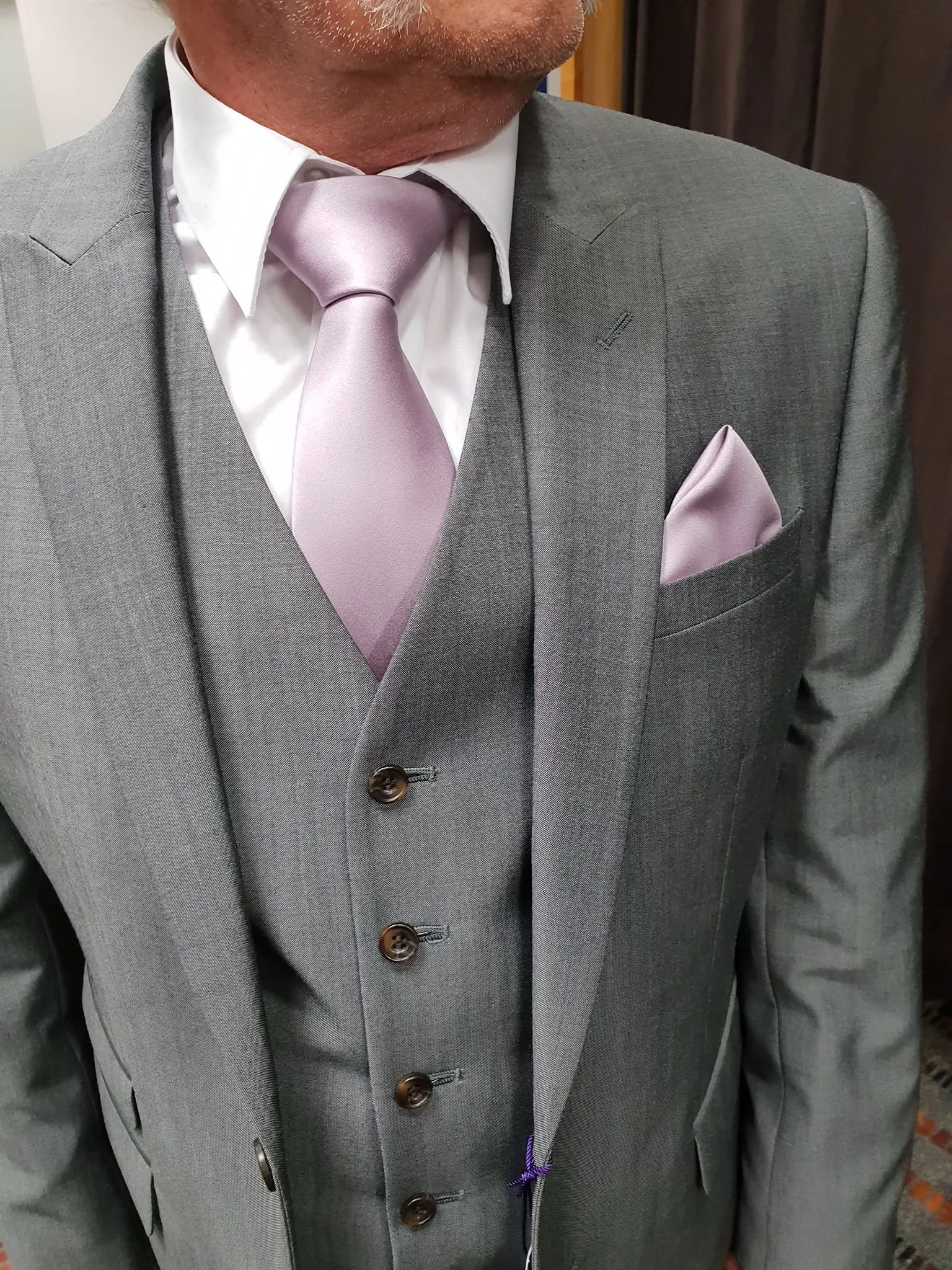 Lavender Frost Wedding Swatch
