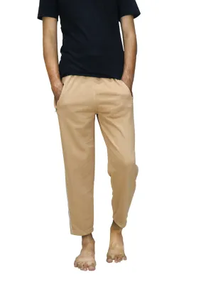LF Plain Terry Trouser for Men Camel Brown
