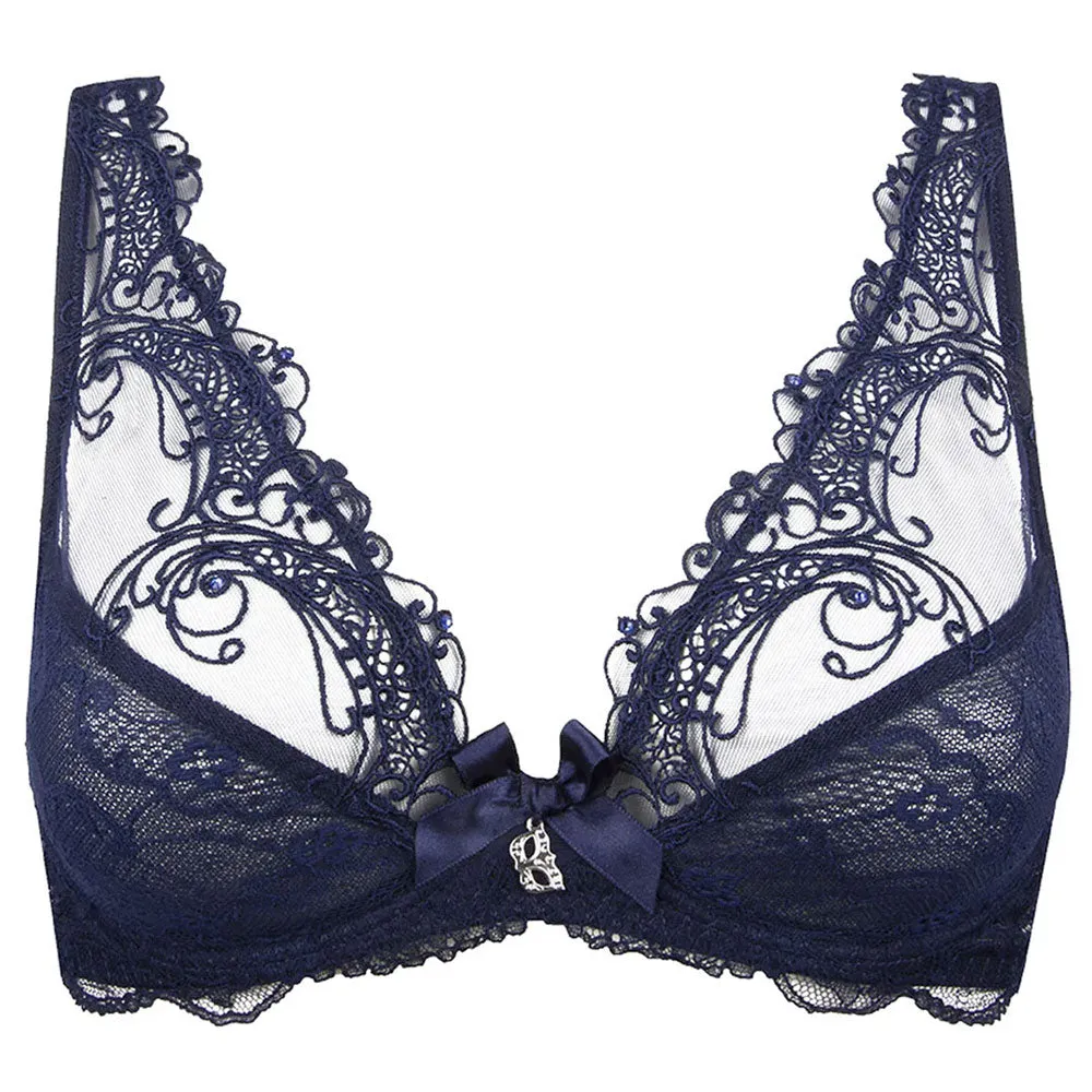 Lise Charmel 'Soir de Venise' Midnight Blue Glam Triangle Bra