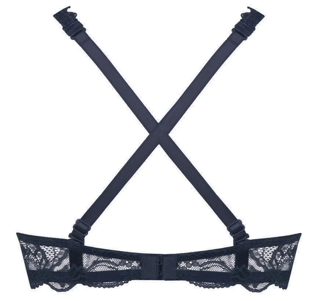 Lise Charmel 'Soir de Venise' Midnight Blue Glam Triangle Bra