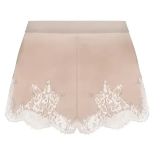 Lise Charmel 'Splendeur Soie' Nude/Dusky Pink Silk Shorts/French Knickers
