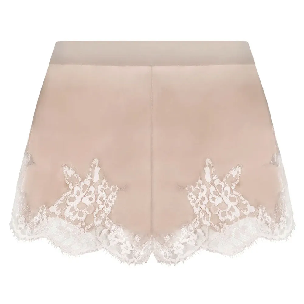 Lise Charmel 'Splendeur Soie' Nude/Dusky Pink Silk Shorts/French Knickers