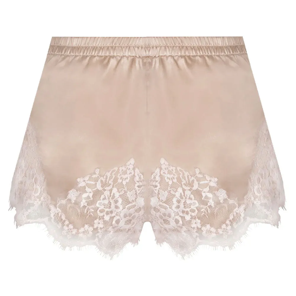 Lise Charmel 'Splendeur Soie' Nude/Dusky Pink Silk Shorts/French Knickers