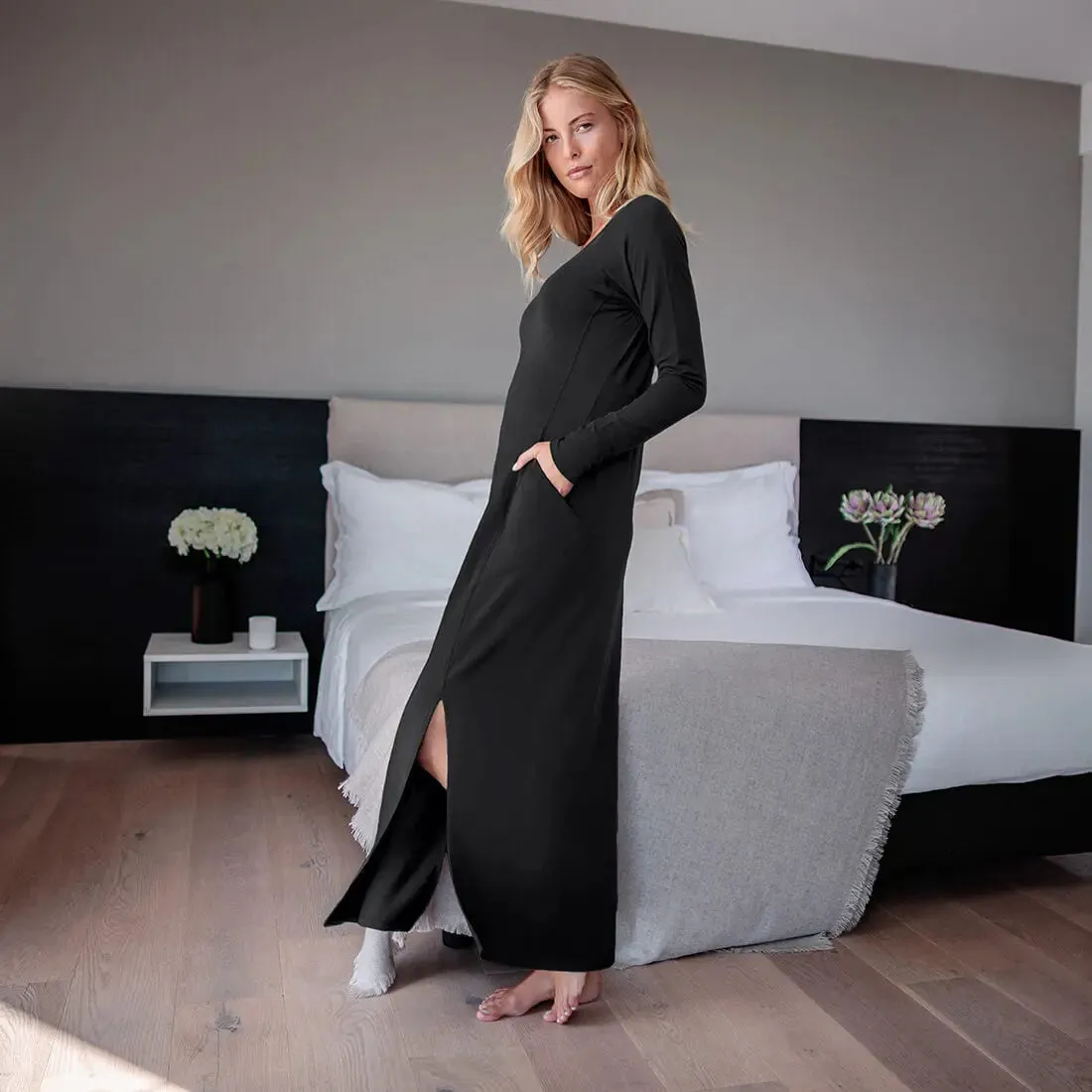 NATTWELL™ Night Dress Long Sleeve - Various Colours