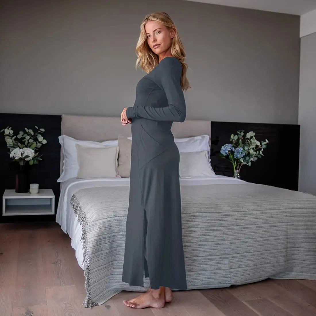 NATTWELL™ Night Dress Long Sleeve - Various Colours
