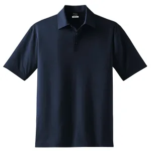 Nike Men's Midnight Navy Elite Dri-FIT Short Sleeve Ottoman Polo