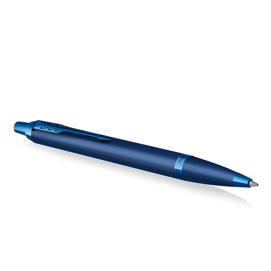 Parker IM Monochrome Blue Ballpoint Pen