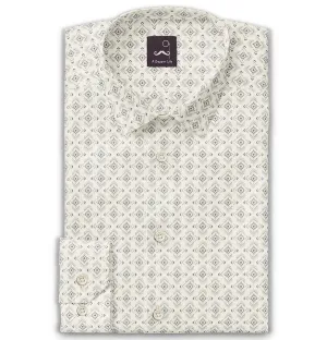 Pure Cotton - Long Sleeve - White Prism