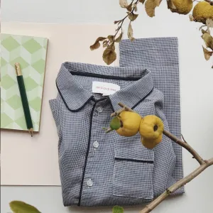 PYJAMAS // KIDS // SMALL BLUE CHECKS