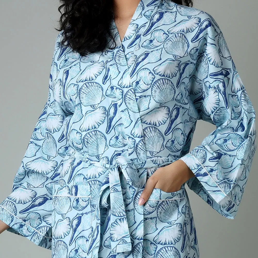 Shells on the Beach Robe