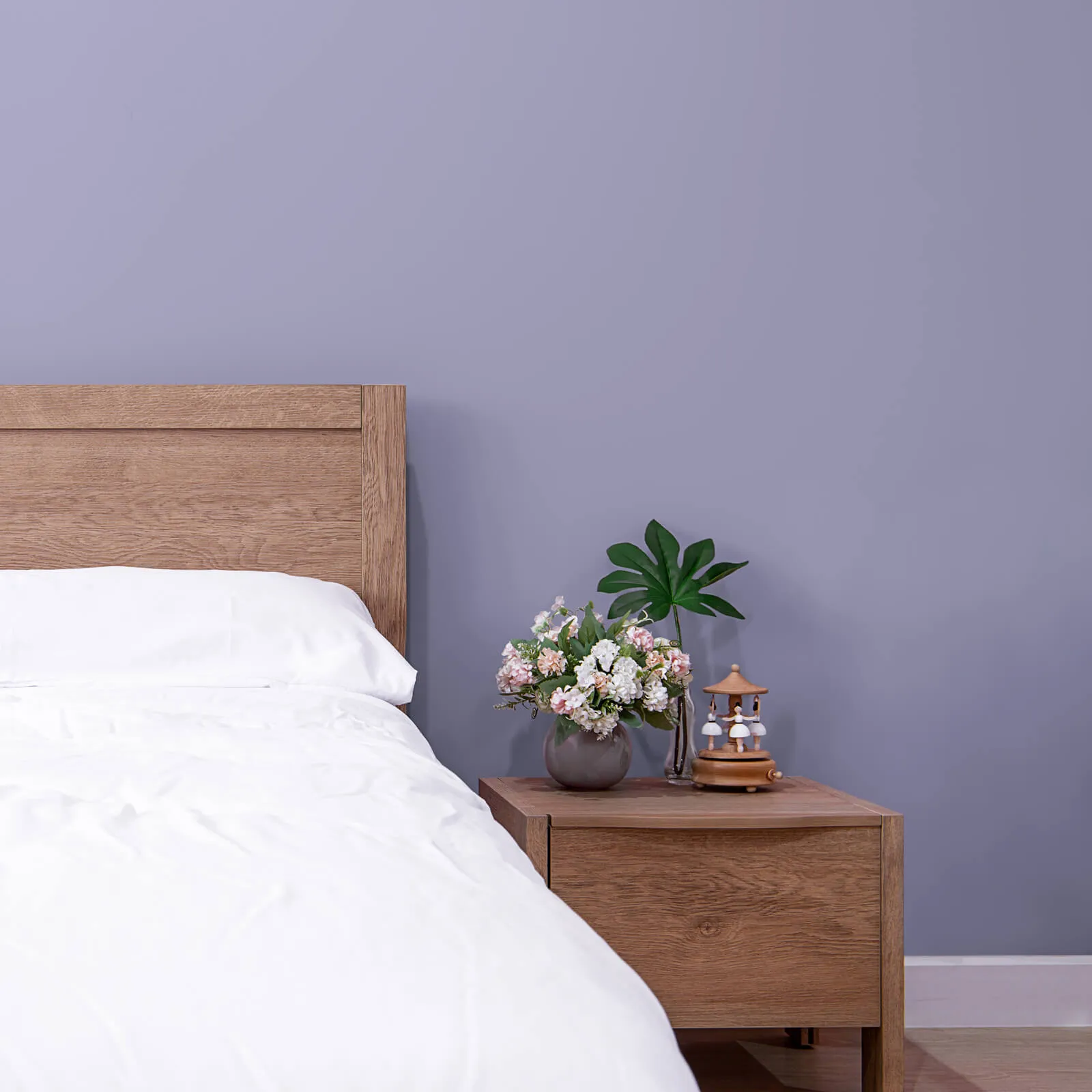Thickened Light Purple Wallpaper