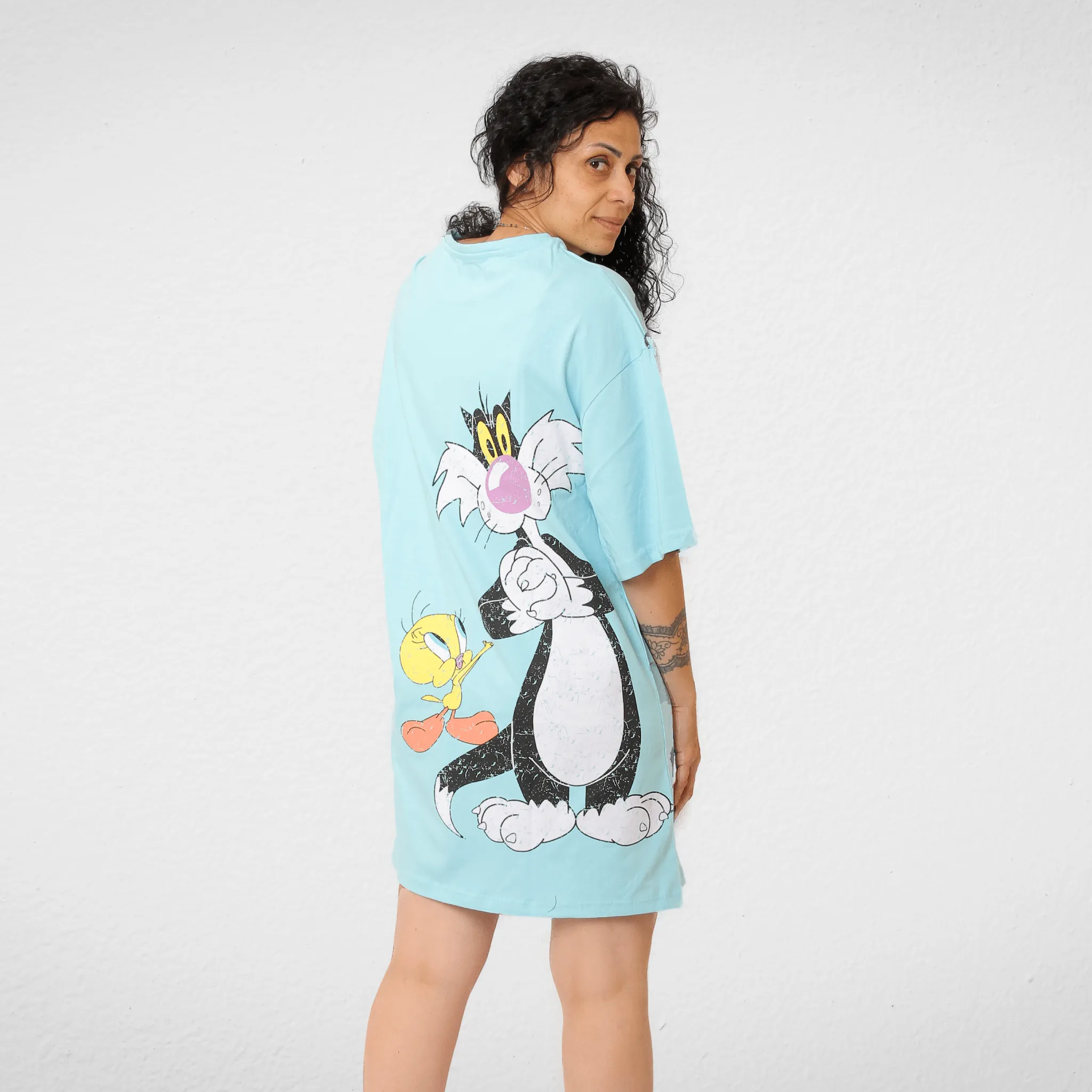 Women (Nightwear) - LooneyTunes - Baby Blue